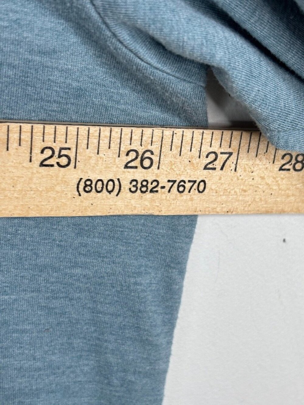 Free Fly Bamboo Shade Hoodie Hooded Shirt 3XL Long Sleeve Slate Blue Thumb Holes - Picture 9 of 10